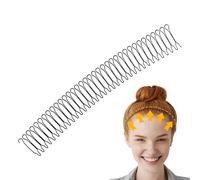 Peine de fijación en forma de U para el acabado del cabello - U-pin invisible, peines laterales elásticos | Accesorios decorativos para el cabello para estilos levantados, porta flequillo, peines para