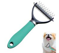 Peine de gato para el cabello enredado, degradación del peine para gatos | Peine de para perros de aseo Designación Peine de gato de acero inoxidable | Quitar tanques para