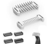 Peine de guía para O Blade Zuecos QP2724 QP2824 QP2520 QP2630 QP6551, protector de piel íntima 3 mm peine corporal con zuecos para recortadora1/2/3/5mm O Blade Accesorios, 8 piezas