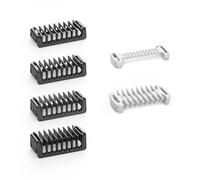 Peine de guía para O Blade Zuecos QP2724 QP2824 QP2520 QP2630 QP6551, protector de piel íntima 3 mm peine corporal con zuecos para recortadora1/2/3/5mm O Blade Accesorios, 6 piezas