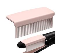 Peine de hierro plano - Herramienta de peinado alisador, clip de fijación | profesional resistente al calor | Accesorio duradero para alisar el cabello de salón para mujeres y niñas, rizado, ondulado