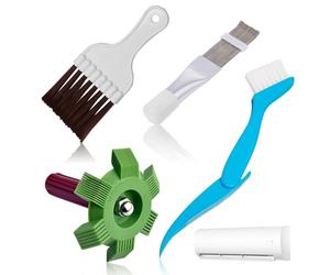 Peine de láminas Secadora 4 piezas Secadora Limpiador de Aire Acondicionado Limpiador Condensador Peine Secador para Secadores de Bomba de Calor, Aire Acondicionado, Frigoríficos, Secadores de