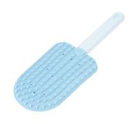 Peine de lengua de doble cara para gatos, cepillo de silicona para pelo largo, herramienta de limpieza, peine de silicona para gatos
