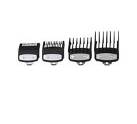 Peine De Límite De 1,5 Mm, 3 Mm, 4,5 Mm Y 6 Mm, Compatible Con Wahl, Cortadora De Pelo Eléctrica, Protector De Barbero, Compatible Con Tiendas, Peine Guía De Corte Profesional Y0731(Black-4pcs-set)