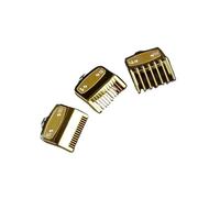 Peine De Límite De 1,5 Mm, 3 Mm, 4,5 Mm Y 6 Mm, Compatible Con Wahl, Cortadora De Pelo Eléctrica, Protector De Barbero, Compatible Con Tiendas, Peine Guía De Corte Profesional Y0731(Gold-3pcs-set)