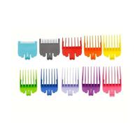 Peine De Límite For Cortapelos De Plástico Negro For Hombres, Recortador De Pelo De Barbero, Guía De Corte, Accesorio De Repuesto, Herramientas De Estilismo De Salón, 10 Uds.(10 pcs colorful)