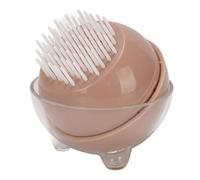 Peine de Limpieza Aseo Mascotas, Material Diseño Universal la Piel PP Cepillo Masaje Anti Estático para Perros Pequeños Gatos Conejos (gris) (ROSA)