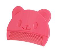 Peine de limpieza de cabeza de oso para recién nacido, peine de viaje para bebé, baño, masaje de cabeza