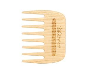 Peine de madera con púas anchas - Hecho a mano en Italia, madera certificada FSC, antielectrostático, ideal para cabello afro, rizado o grueso - Ganador del Marie Claire Beauty Award