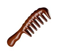 Peine de madera de dientes grandes, peine de masaje del cabelludo de madera, peine de pelo del masaje natural del cabelludo, peine de pelo del masaje natural del cabelludo, hombro