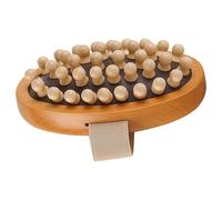 Peine de madera de haya antiestático para la relajación de la cabeza, flecos suaves ergonómicos que promueven la salud del cabello, diseño creativo de madera de haya, desenredador de pelo