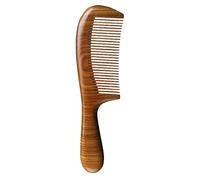 Peine de madera para mujer,Peine de madera - desenredante de cabello portátil hecho a mano - Herramientas para peinar el cabello de mujer, peine ergonómico para desenredar de sándalo para viajes