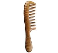 Peine de madera para mujer,Peine de madera - Peines desenredantes de pelo de madera de nogal | Peine ergonómico para cabello rizado, masajeador del cuero cabelludo, peine desenredante de sándalo para