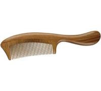 peine de madera, Peine de madera sándalo, peine peluquería bambú, corte pelo, cepillo(Light Brownx2pcs,22 * 5.6 * 1x3pcs)