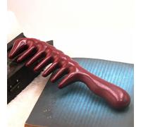 Peine de Madera Peine de masaje de palisandro, peine meridiano, peine de dientes grandes, peine portátil de madera for el hogar for mujeres, peine for el cabello