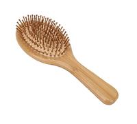 Peine De Madera Peine Para Airbag, Peine Con Cojín De Aire De Bambú Nan Peine De Masaje, Peine Para El Cuidado Del Cabello Peine Alisador Peine Para El Cabello Peine De Belleza[Round]