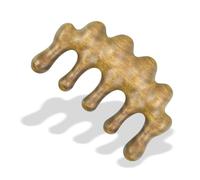 Peine de Madera Wooden Green Sandalwood Thick Teeth Massage Comb Face Tool Massage Scalp Meridian Massage Comb(3)