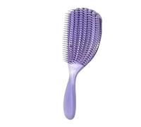 Peine de masaje ahueca hacia fuera cepillo de, Purple BIG | Desenredante con peine y húmedo para todo tipo