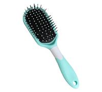 Peine de masaje, cepillo de peluquería, peine rizador, cepillo para desenredar el cabello para mujeres y niñas, masaje rizado para mujeres y niñas