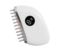 Peine de masaje - Cepillo eléctrico para el cabello, herramienta de cuidado inalámbrico, tecnología Comfort con pulsaciones, solución calmante para la activación de las raíces | para mujeres