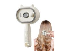 Peine De Masaje Con Cojín De Aire En Aerosol Eléctrico, Cepillo De Pelo Recargable Antiencrespamiento Con Niebla De Agua, Desenredante Y Alisador Para Cabello Seco Dañado, Viaje Inalámbrico