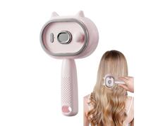 Peine De Masaje Con Cojín De Aire En Aerosol Eléctrico, Cepillo De Pelo Recargable Antiencrespamiento Con Niebla De Agua, Desenredante Y Alisador Para Cabello Seco Dañado, Viaje Inalámbrico