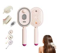 Peine De Masaje Con Cojín De Aire En Aerosol Eléctrico Para Mujeres,peine Eléctrico Con Colchón De Aire Y Función De Pulverización,2026 New Electric Spray Air Cushion Comb For Women(A)