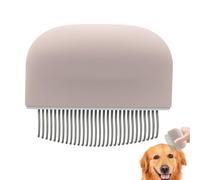 Peine de masaje de gato, peine de gato para colapsar - Masajeador de peine de gatos | Cepillo suave para cagar para el aseo, depilación del cabello y largo para mascotas