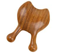 Peine de masaje de madera,Masajeador de cuero cabelludo de madera - Peine de masaje Masajeador de cuero cabelludo de madera de sándalo - Peine de vello facial manual, herramienta de masaje verde para