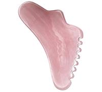 Peine de masaje de piedra de Jade, peine de masaje de Jade, peine de dientes anchos for el cabello antiestático, herramienta de tabla de masaje corporal for el cuidado del cuero cabelludo decoración d