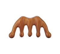 Peine De Masaje De Sándalo, Cabeza, Meridiano, Cuero Cabelludo, Ojo, Cara, Hombro, Cuello, Raspado,como Pic