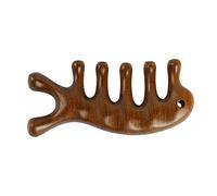 Peine De Masaje De Sándalo Cabeza Meridiano Cuero Cabelludo Peine Cara Ojo Hombro Cuello Raspado,B