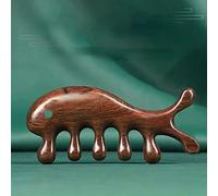 Peine De Masaje De Sándalo Cabeza Meridiano Cuero Cabelludo Peine Cara Ojo Hombro Cuello Raspado,D