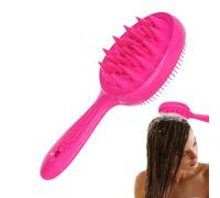 Peine de masaje desenredante, cepillo de masaje para el cabello, masajeador de cuero cabelludo con cojín de aire, portátil, cepillo de mango ergonómico, para mujeres, hombres, adolescentes, niños