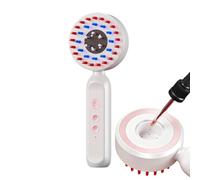 Peine de masaje eléctrico con cojín de aire, cepillo de pelo recargable, cepillo para el cabello con spray de agua, para cabeza del cuero cabelludo, mujeres, peinar, viajes, belleza rizada