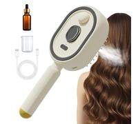 Peine de masaje eléctrico con cojín de aire, cepillo recargable para desenredar el cabello con importante spray de , alisador de cabello a vapor inalámbrico para alisar el peinado