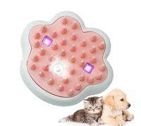 Peine de masaje en aerosol para gatos, vapor limpiador de cepillo de vapor para mascotas, suave para la piel, prevención del cabello , masajea y limpia a gatos y perros