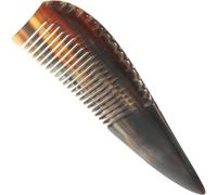 Peine de masaje natural de cuerno de yak resistente a la rotura y al desgaste para el cuidado del cabello de las mujeres, para el cuidado del cabello, no daña tu cabello, mantiene tu cabello limpio