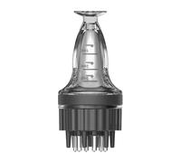 Peine de masaje para cabelludo - 40 g de aceite para el cabello y masaje del cabelludo | Pincel multiusos para masaje de cabeza, aplicador de aceite, herramienta de masaje de absorción