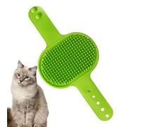 Peine de masaje para gatos, cepillo de silicona portátil autolimpiante para eliminar el desprendimiento del , muebles del hogar, silla, patas y sofá, limpieza interior
