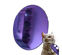 Peine de masaje para mascotas, cepillo de baño para mascotas para gatos,Equipo de impresión Cepillo de baño para cachorros | Peine de aseo que masajea el de gato ave