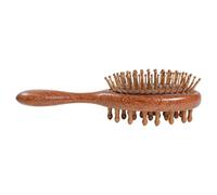 Peine de masaje para mujer, herramienta de peluquería de doble cara, peine de peinado recto y rizado, cepillo de relajación y desenredado del cuero cabelludo para el hogar, salón, hotel, dormitorio