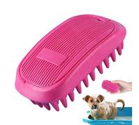 Peine de masaje relajante para mascotas, hámsteres de pelo corto y largo, para conejos medianos y grandes, para hospital, refugio de mascotas, hogar, tienda de mascotas Exbert