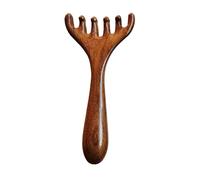 Peine de masaje - Sandalwood, 2,76 x 5,71 in Antlers Comb Scalp Massager | Eco-Friendly Hair Growth Promoting Design Sandalwood Combs for Scalp stimulation, Hair Care, Relaxation