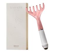 Peine de masajeador de cabelludo - peine de masaje para el cabello | Peine de masaje de cabeza manual | Resin Six Claws Scratcher para relajarse | del estrés portátil para la ducha Spa Mu