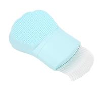 Peine de mascotas pein un peine de masaje multifuncional y cómodo para gatos para gatos y perros pequeños (Azul)