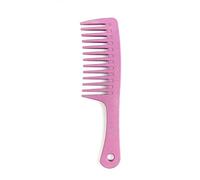 Peine de paja púrpura para el hogar pelo recto color caramelo plano estudiante mujeres portátil grande ancho peine de pelo