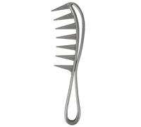 Peine De Peinado De Dientes De Tiburón, Peine De Dientes Extra Grandes, Peine De Hebillas Lisas Y Resistentes, Cepillo De Desenredado, Peine De Resistente Al Calor, Peine Grande
