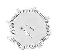 Peine De Película Acero Inoxidable Reutilizable Medidor Húmedo Para Medir Espesor La Capa Pintura Probador Pintura Automotriz