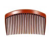 Peine de Pelo 2pcs Hair Side Combs Hair Comb Straight Teeth Hair Clip Comb Plastic Comb Bridal Wedding Veil Comb Hair Accessories(Dark Coffee)
